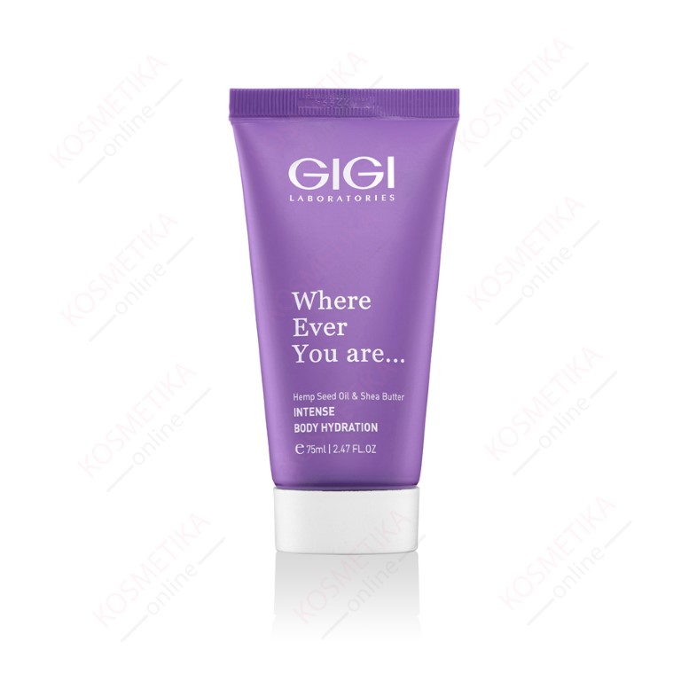 Крем для тела GIGI GAP Where Ever You Are Intense Body Hydration, 75 мл