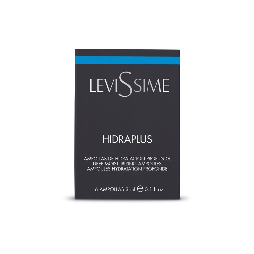 Ревитализирующий комплекс LeviSsime Hidraplus, рН 7,0-7,5, 6 шт по 3 мл