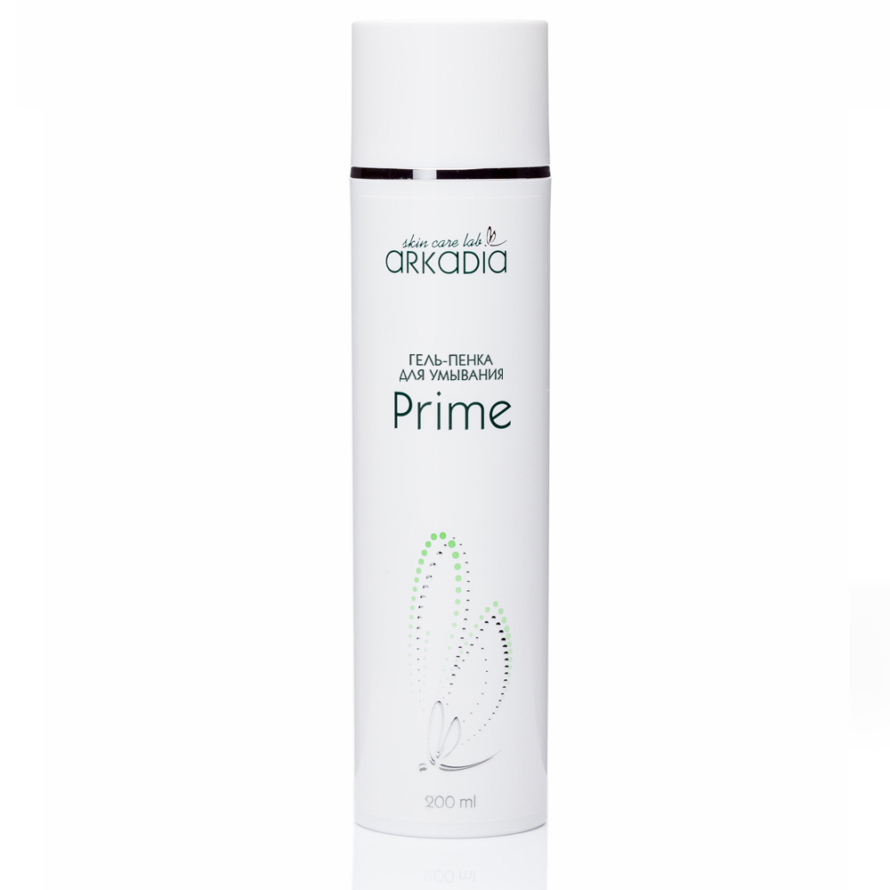 Arkadia Гель-пенка для умывания Prime, 200 ml