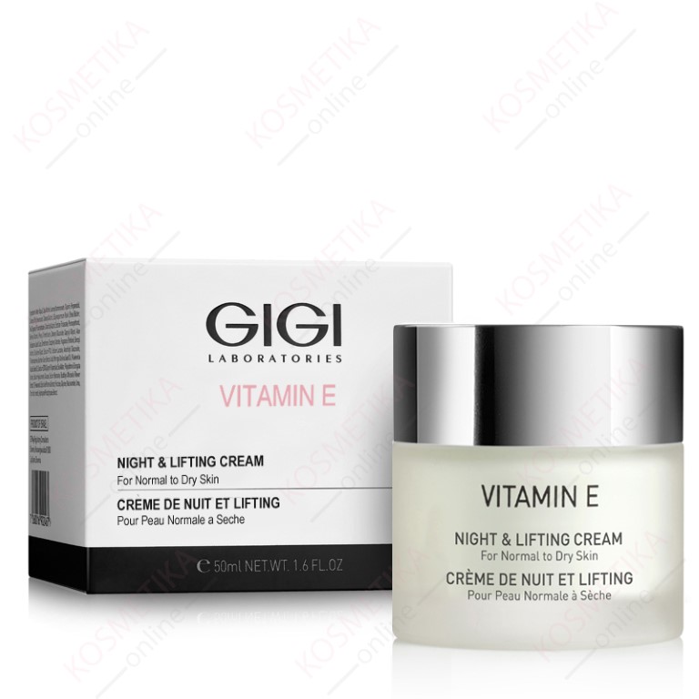 Крем лифтинговый ночной GIGI Vitamin E Night & Lifting Cream, 50 мл