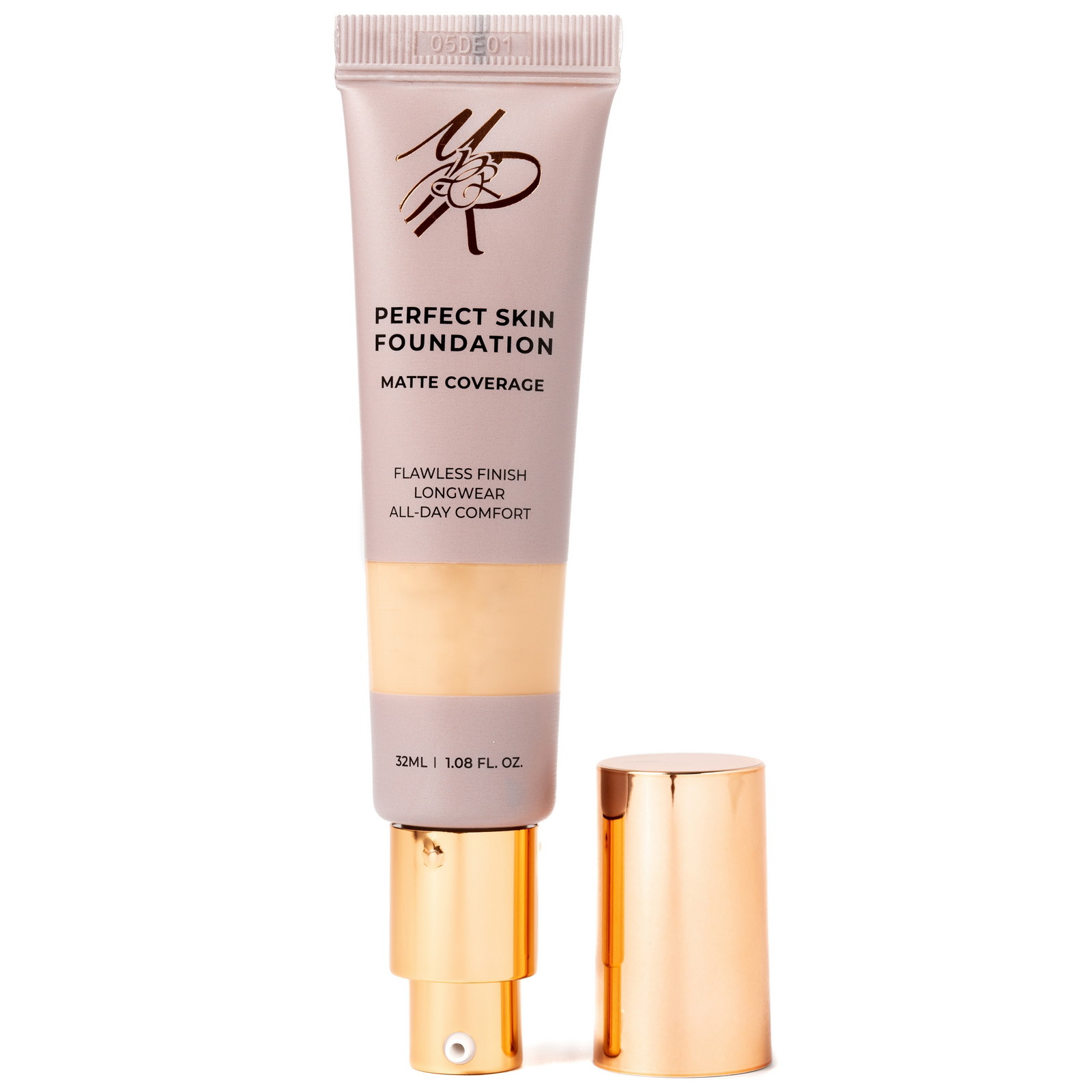 Устойчивая тональная основа под макияж матирующая Yu.R Matte Coverage Foundation (2.9 fair beige), 32 мл