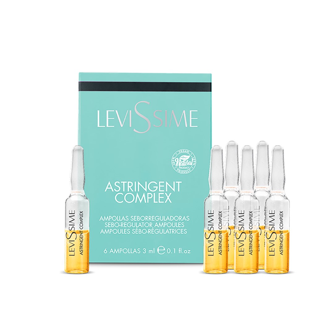 Комплекс для проблемной кожи LeviSsime Astringen Complex, рН 7,0-7,5, 6 шт по 3 мл