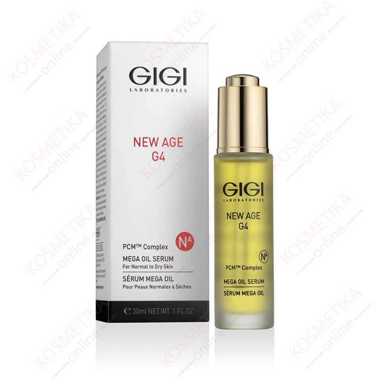 Сыворотка энергетическая GIGI New Age G4 Mega Oil Serum, 30 мл