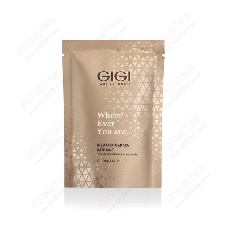 Соль для ванн GIGI Where Ever You Are Relaxing Dead Sea Bath Salt, 100 г