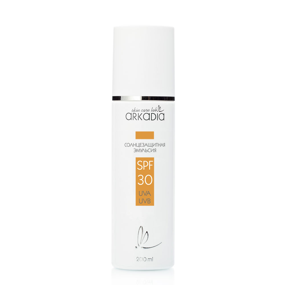 Arkadia Солнцезащитная эмульсия SPF30, 200 ml