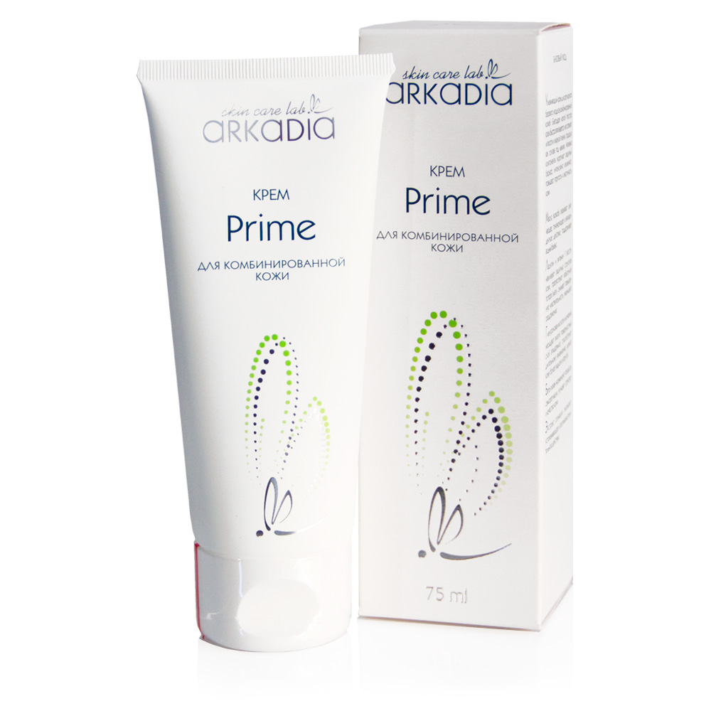Arkadia Крем Prime для комбинированной кожи, 75 ml