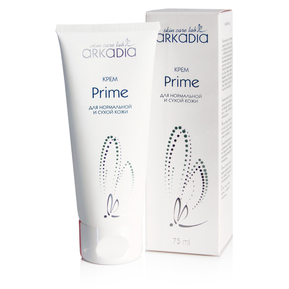 Arkadia Крем Prime для нормальной и сухой кожи, 75 ml