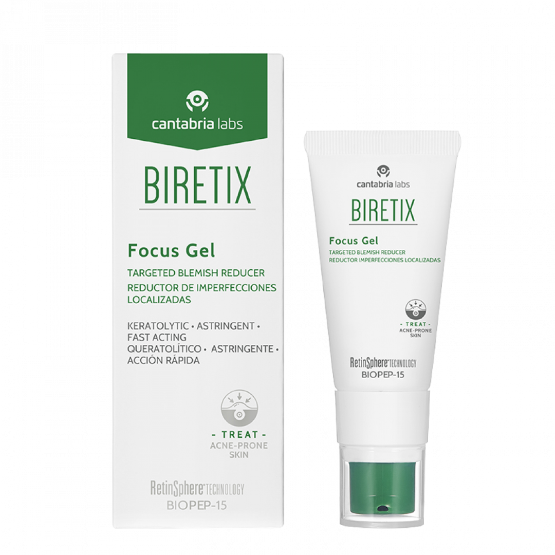 BIRETIX Focus Gel Targeted Blemish Reducer - Локальный фокус-гель анти-акне, 15 мл