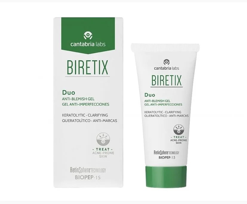  BIRETIX Duo - Purifying Exfoliant Gel / Anti-Blemish Gel – Себорегулирующий гель, 30 мл