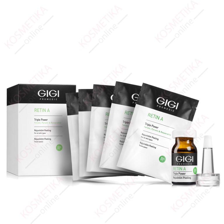 Пилинг для деликатных зон GIGI Retin A Rejuvintim Peeling, 1 уп.