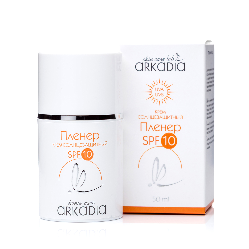 Arkadia Солнцезащитный, увлажняющий крем SPF10, 50 ml