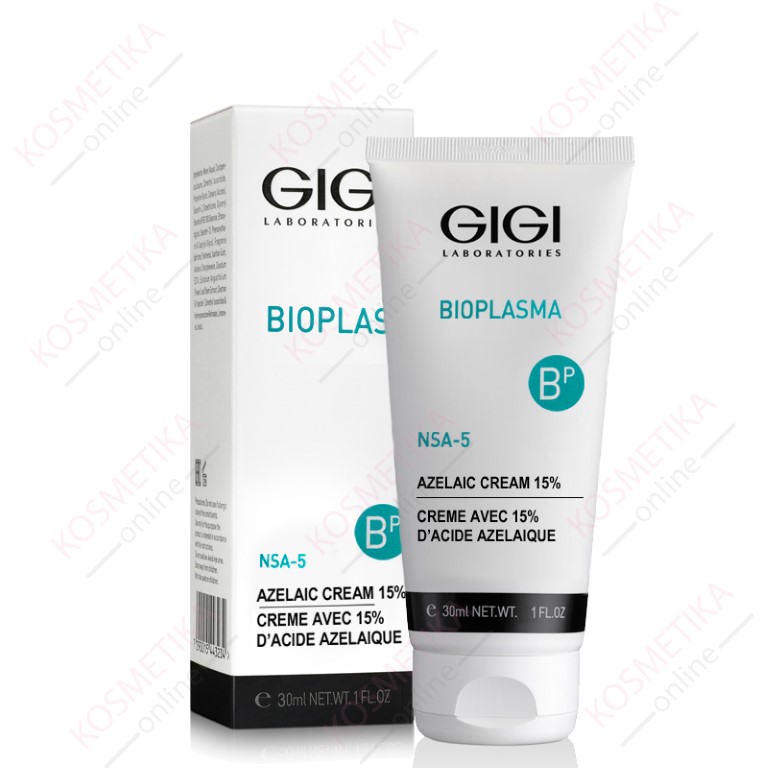 Bioplasma Крем с азелаиновой кислотой GIGI Bioplasma NSA-5 Azelaic Cream 15%, 30 мл