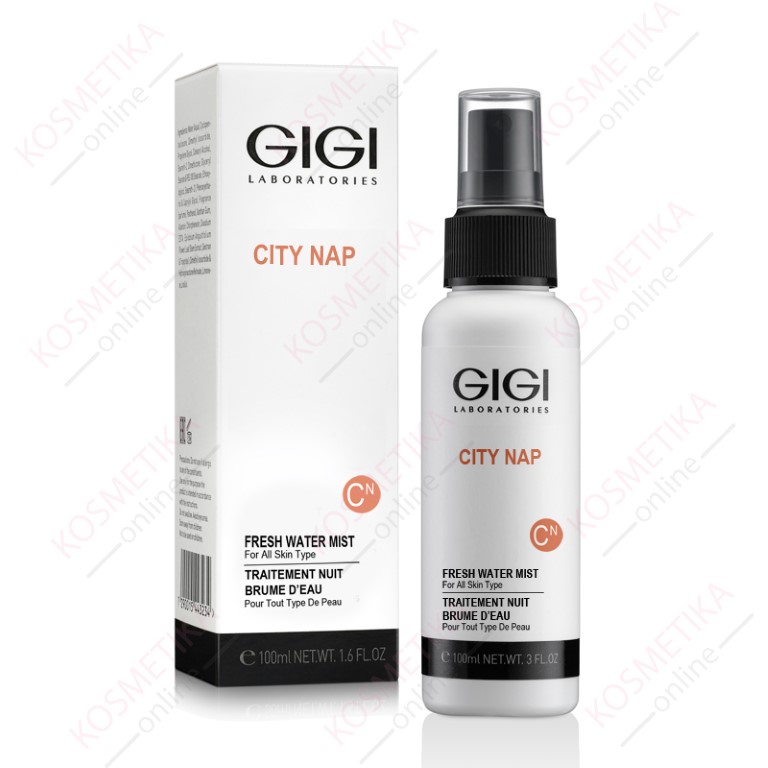 Лосьон-спрей для лица Водяной туман GIGI City NAP Fresh Water Mist, 100 мл