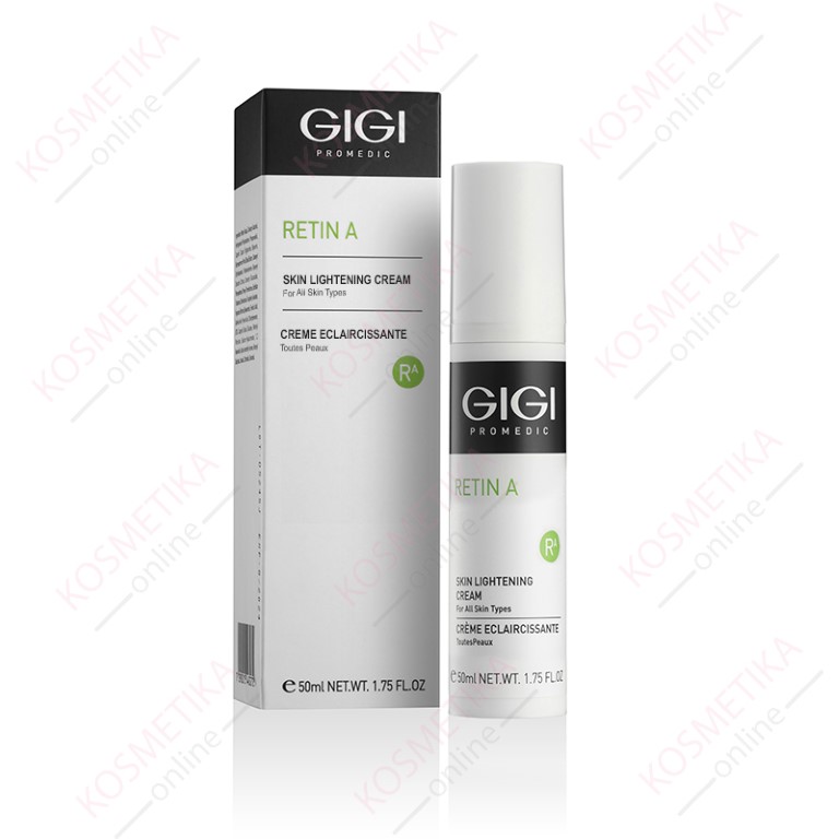 Gigi Retin A Skin Lightening cream - Крем отбеливающий мультикислотный, 50мл