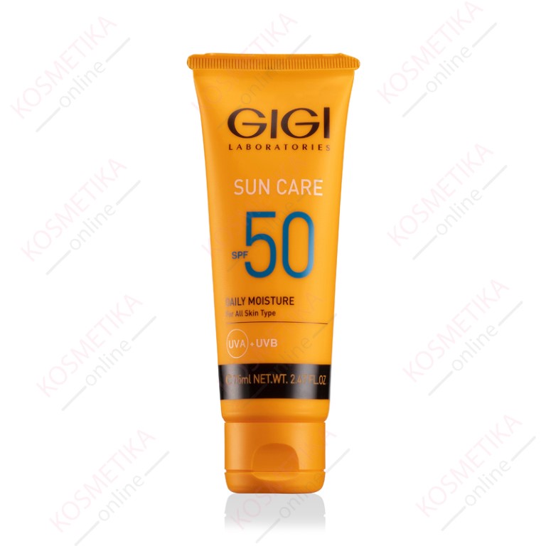 Солнцезащитный крем GIGI Sun Care Daily Moisture SPF 50, 75 мл