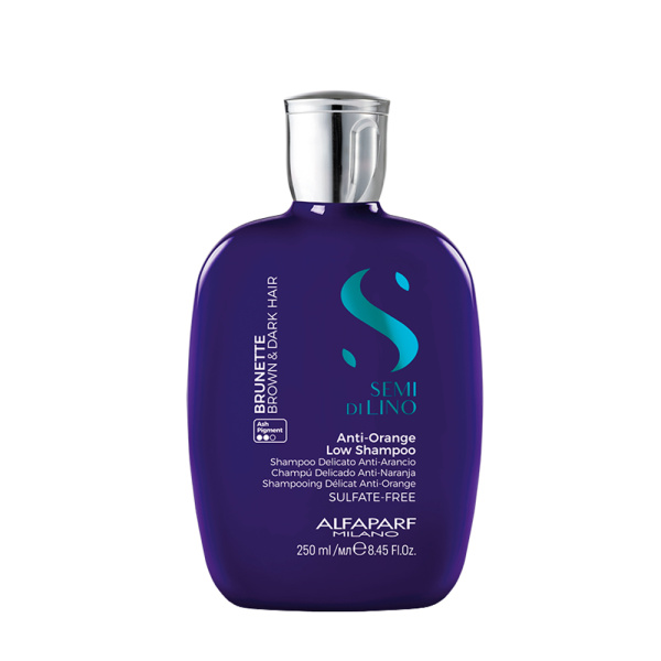 Шампунь тонирующий антиоранжевый AntiI-Orange Low Shampoo, 250 мл - ALFAPAR