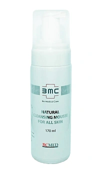Bio Medical Care Natural Cleansing Mousse for all skin - Натуральный очищающий мусс для всех типов кожи, 170 мл