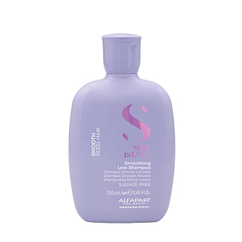 Разглаживающий шампунь для непослушных волос Smoothing Low Shampoo, -250 мл - ALFAPARF
