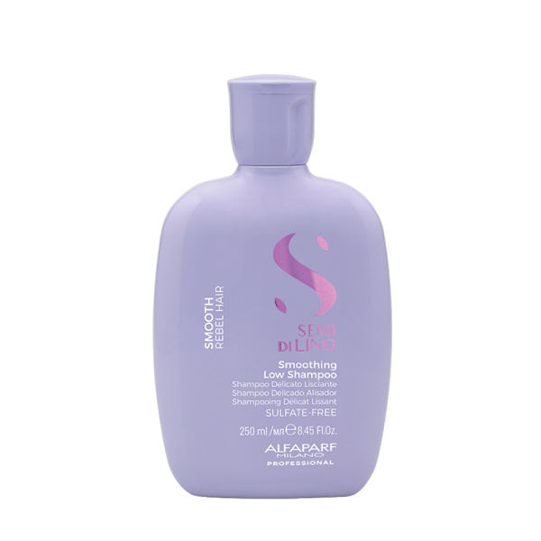 Разглаживающий шампунь для непослушных волос Smoothing Low Shampoo, -250 мл - ALFAPARF