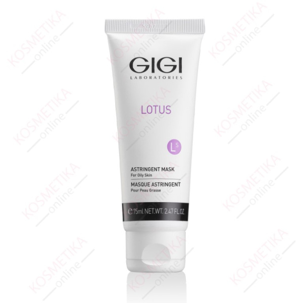 Маска поростягивающая GIGI Lotus Beauty Astringent Mask, 75 мл