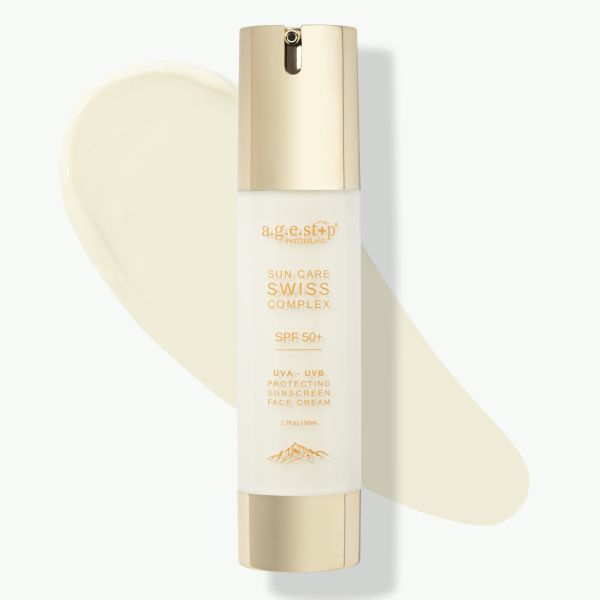 Увлажняющий, солнцезащитный крем с SPF50+ AGESTOP SWITZERLAND