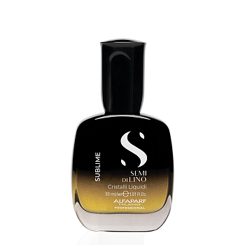Масло с термозащитой против секущихся волос, придающее блеск Cristalli Liquidi THE ORIGINAL LIMITED EDITION, 30 мл - ALFAPARF 