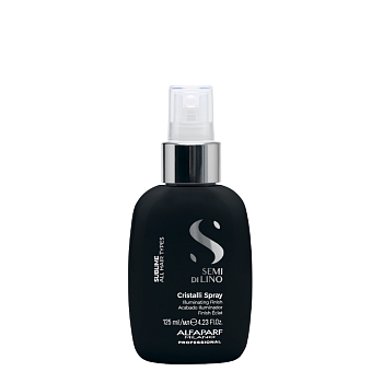 Масло-спрей, придающее блеск для всех типов волос Sublime Cristalli Spray, 125 мл - ALFAPARF 