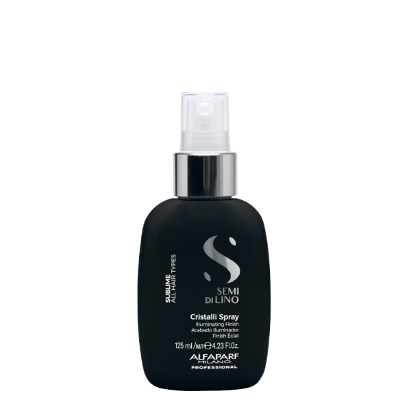 Масло-спрей, придающее блеск для всех типов волос Sublime Cristalli Spray, 125 мл - ALFAPARF 
