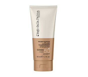 Diego dalla Palma Protective illuminating anti-dark spots cream, SPF 50 - Солнцезащитный крем SPF50 для лица (водостойкий), 50 мл