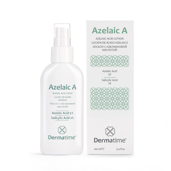 Лосьон с азелаиновой кислотой AZELAIC A, 100 мл - Dermatime