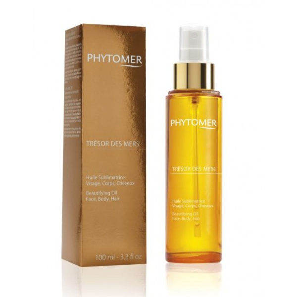 Tresor Des Mers Beautifying Oil Face, Body, Hair - Драгоценное масло для лица, тела и волос, 100 мл - Phytomer