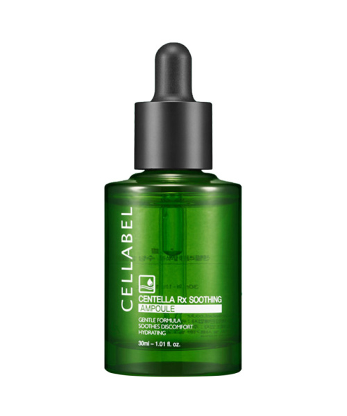 Биомиметическая успокаивающая сыворотка «Центелла» - CELLABEL CENTELLA RX SOOTHING AMPOULE