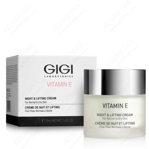 Крем лифтинговый ночной GIGI Vitamin E Night & Lifting Cream, 50 мл