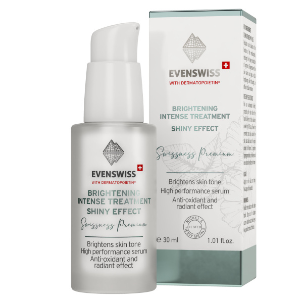 Evenswiss сыворотка Brightening intense treatment shiny effect 30 мл