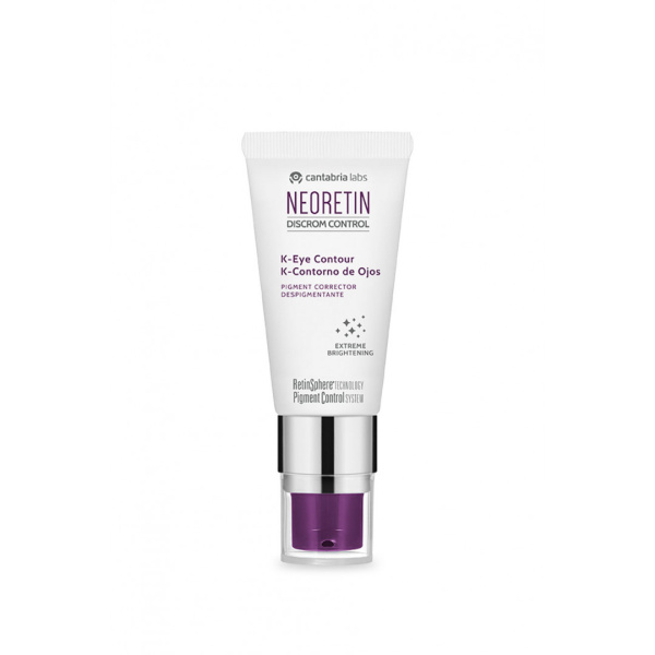 NEORETIN Discrom Control K-Eye Contour Pigment Corrector (Cantabria Labs) - Депигментирующий крем для контура вокруг глаз с витамином К, 15 мл
