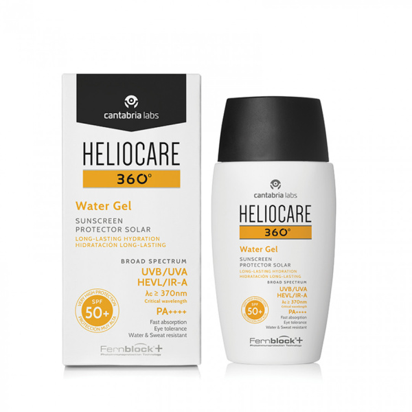 HELIOCARE 360 WATER GEL Sunscreen – Солнцезащитный увлажняющий гель-флюид SPF 50+, 50 мл