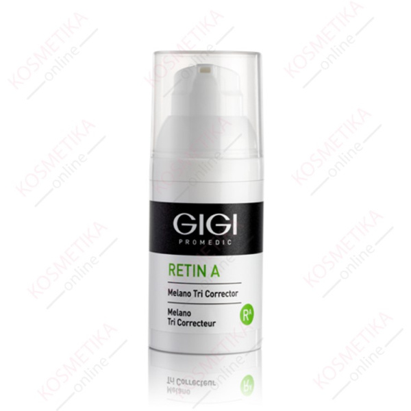Gigi Retin A Melano Tri Corrector - Ночной Осветляющий крем с ретинолом, 30 мл
