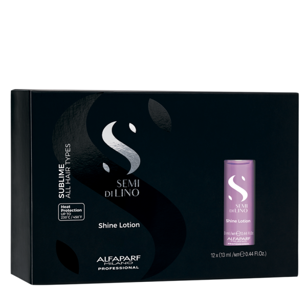 Лосьон для всех типов волос, придающий блеск SDL SUBLIME SHINE LOTION, 12 ампул по 13 мл - ALFAPARF 