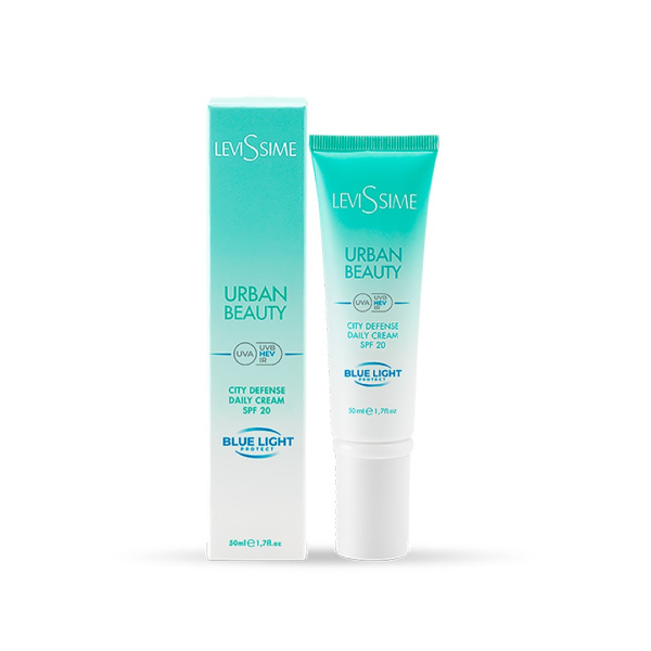 Защитный дневной крем LeviSsime City Defense Daily Cream SPF 20, 50 мл