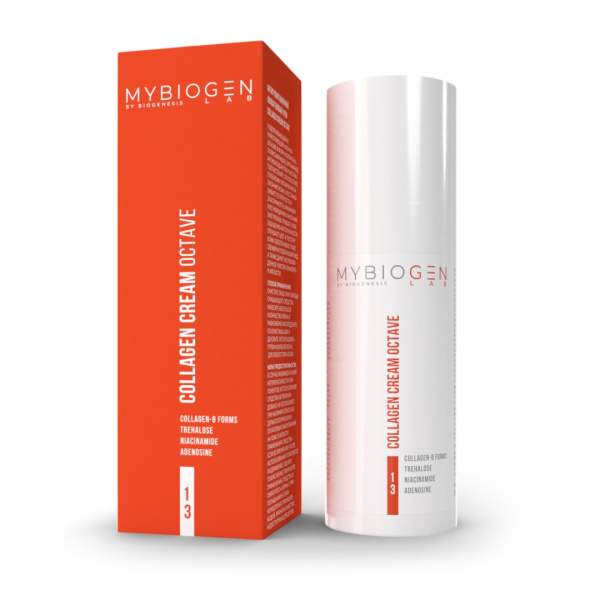 Mybiogen Collagen Cream Octave - Антигравитационный коллагеновый крем, 50ml
