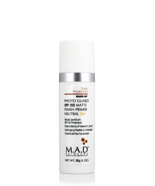 Photo Guard SPF 50 Matte Finish Primer - Neutral Матирующий крем-праймер с защитой SPF 50 Neutral, 30 гр