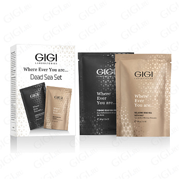 GIGI Relaxing Bath Set - Набор GIGI Соль и Грязь мертвого моря