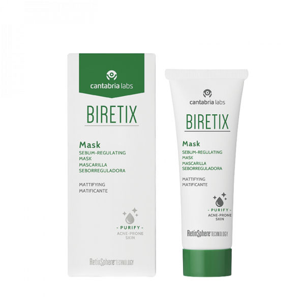 BIRETIX Mask Sebum-Regulating – Себорегулирующая маска, 25 мл