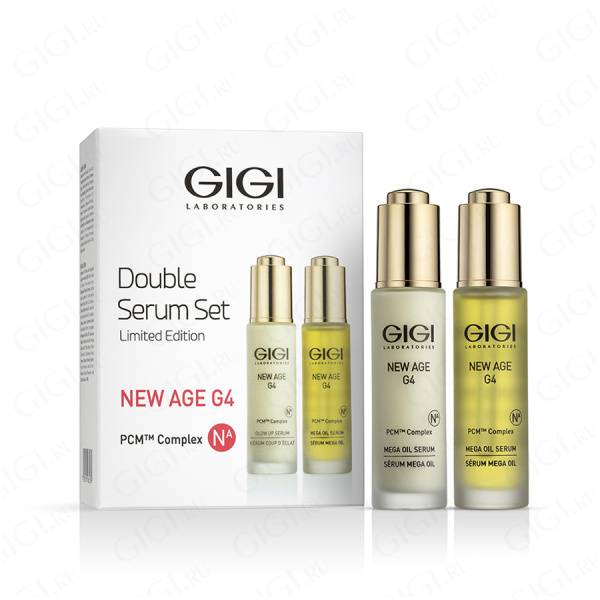 New Age G4 Perfect Comdo Set, промо набор Сывороток (Mega Oil 30мл + Glow up 30мл), шт