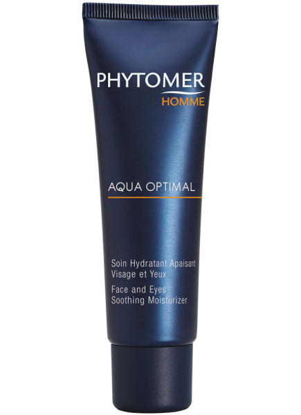 Крем для лица и контура глаз увлажняющий - Aqua Optimal Face And Eyes Soothing - Phytomer