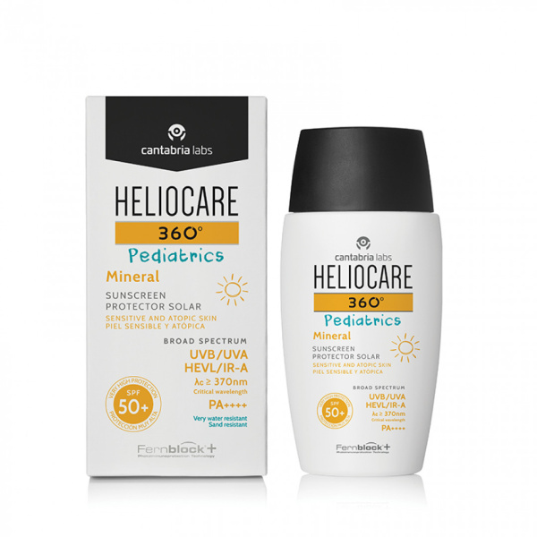 HELIOCARE 360 Pediatrics – Минеральный фотопротектор для детей SPF 50+, 50 мл