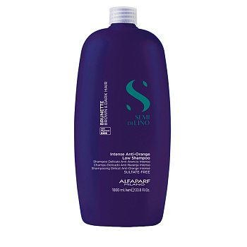 Шампунь интенсивно тонирующий антиоранжевый Intense Anti-Orange Low Shampoo, 1000мл - ALFAPARF
