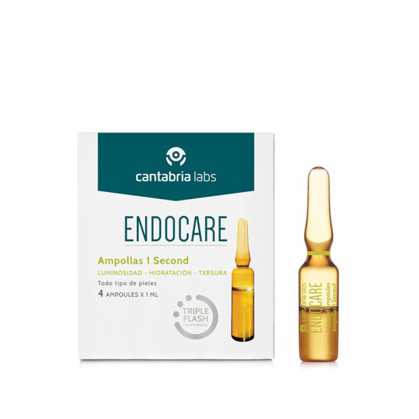 ENDOCARE - 1 Second - Концентрат в ампулах «Красота за 1 секунду», 4 шт. по 1 мл