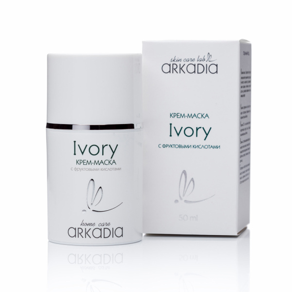 Arkadia Крем-маска с фруктовыми кислотами Ivory, 50ml