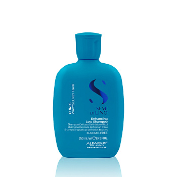 Шампунь для кудрявых и волнистых волос SDL Curls enhancing low shampoo, 250 мл - ALFAPARF